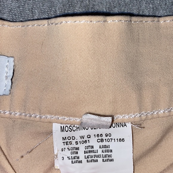 Vintage Low Rise Moschino pants with heart butt pockets 💖💖 - Picture 3 of 11